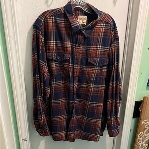 RedHead Blue and Red Lightweight Shirt